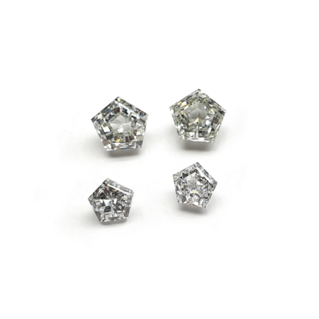 Hexagon Shape - Lab Grown HPHT Diamonds