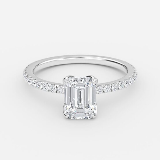 emerald wedding bands