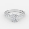 2.5 carat diamond ring radiant