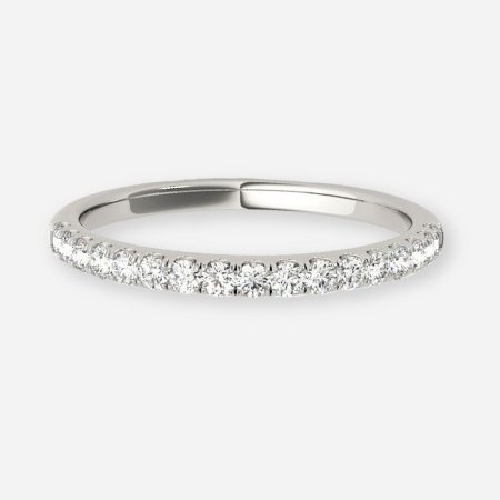 0.25ct Stella Anniversary Band In 14K White Gold (US Size: 6)