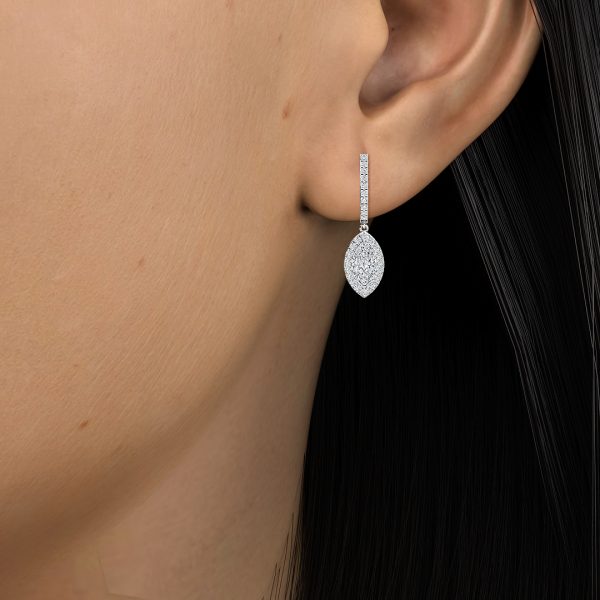 hoop and drops earring