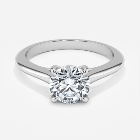 Aja Round Solitaire Engagement Ring