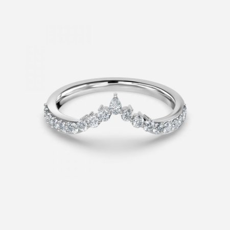 pear shaped claw set rings
