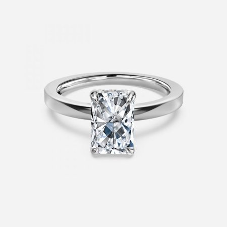 Chloe Radiant Hidden Halo Engagement Ring