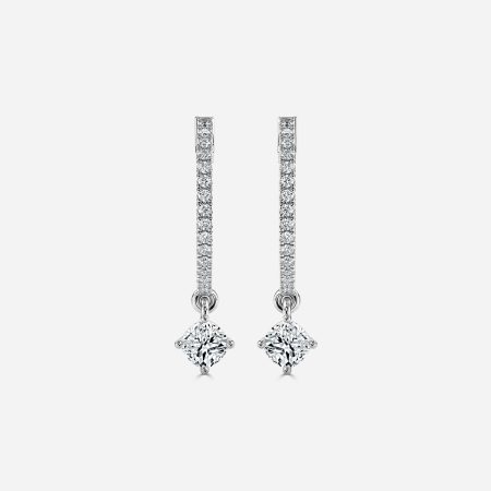 Sia Cushion Hoop Earrings