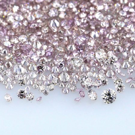 Purple color diamond